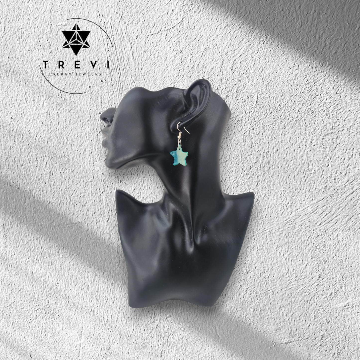 Celeste star earring.