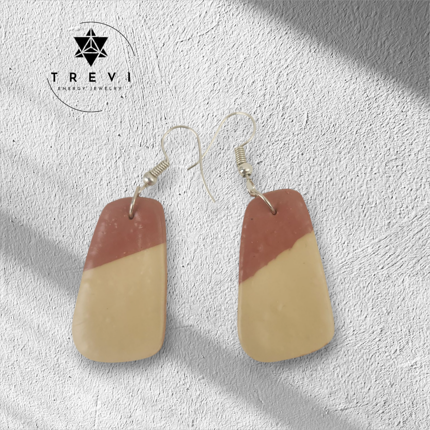 Soft Edged Rectangle Earrings