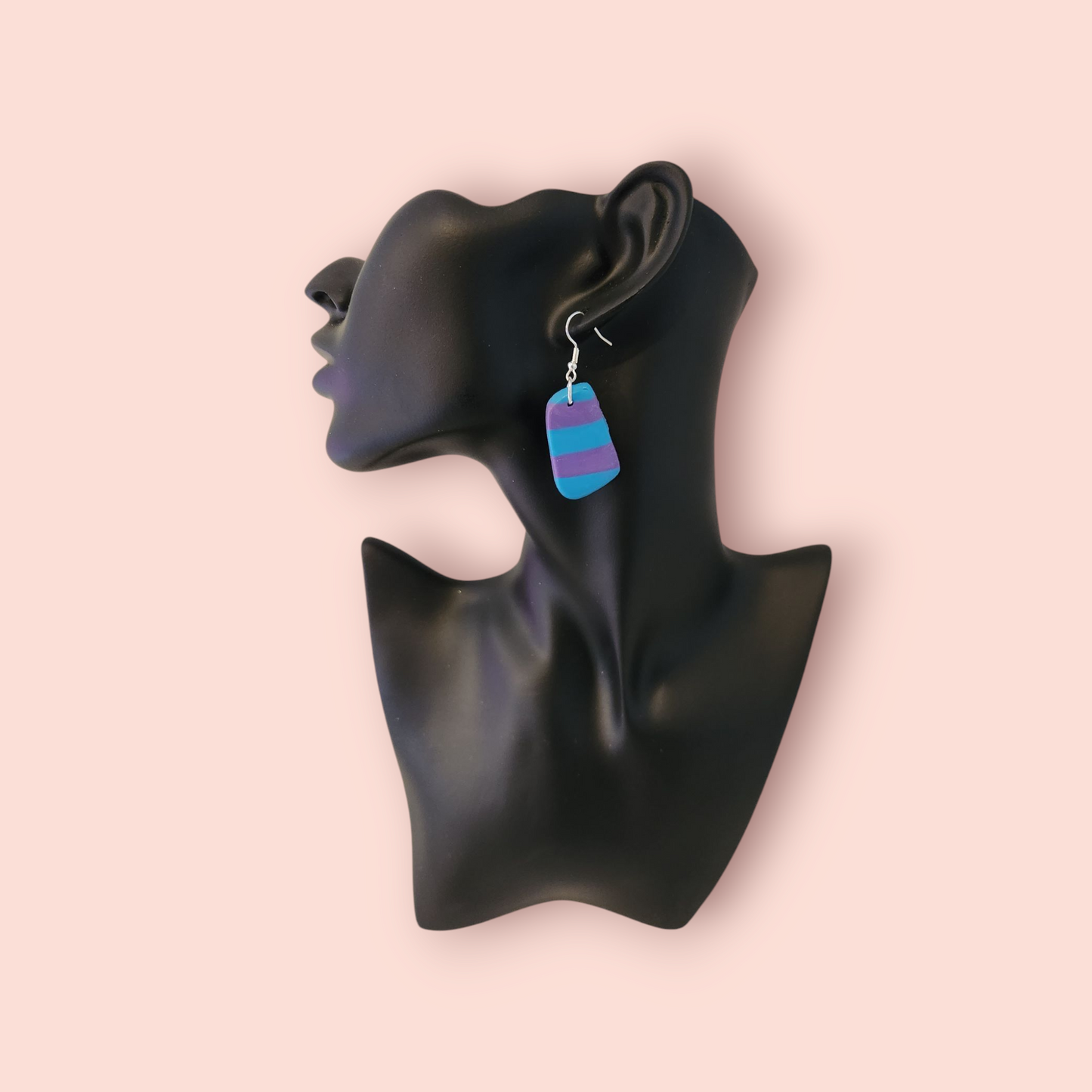 Soft Edged Rectangle Earrings