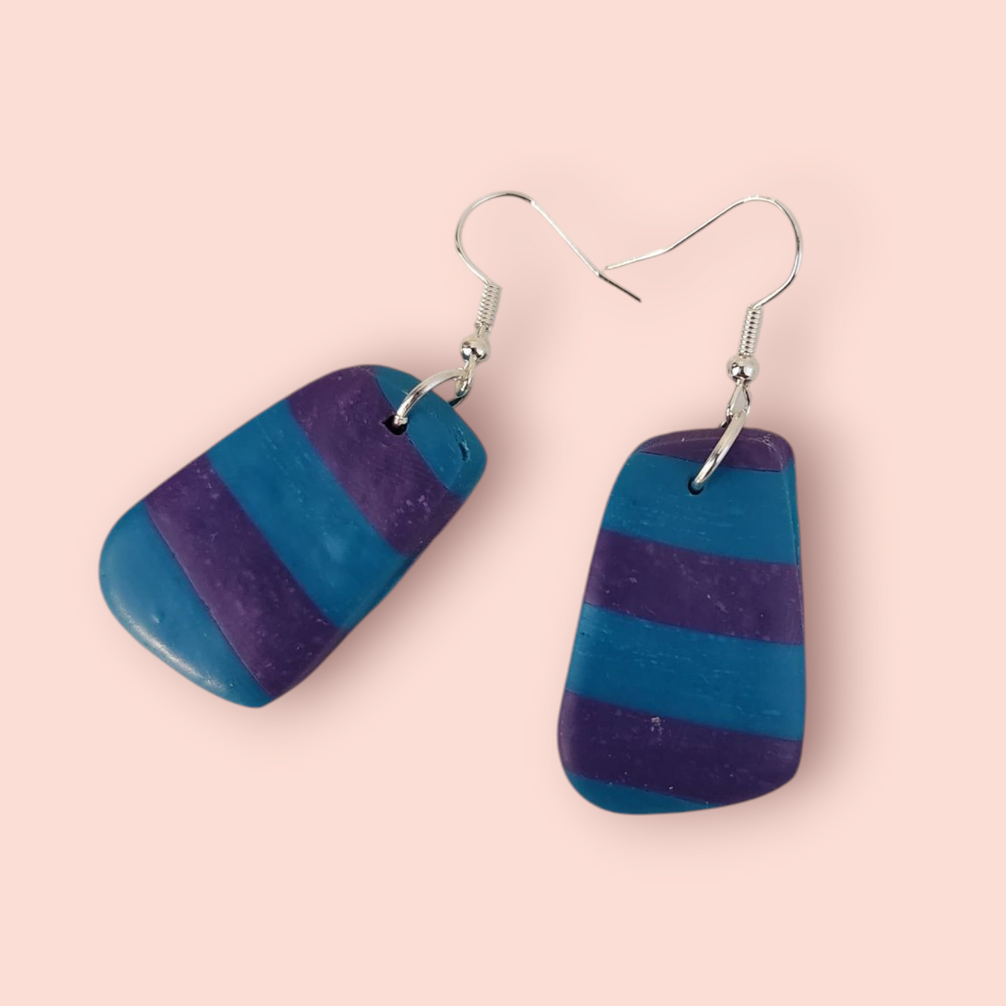 Soft Edged Rectangle Earrings