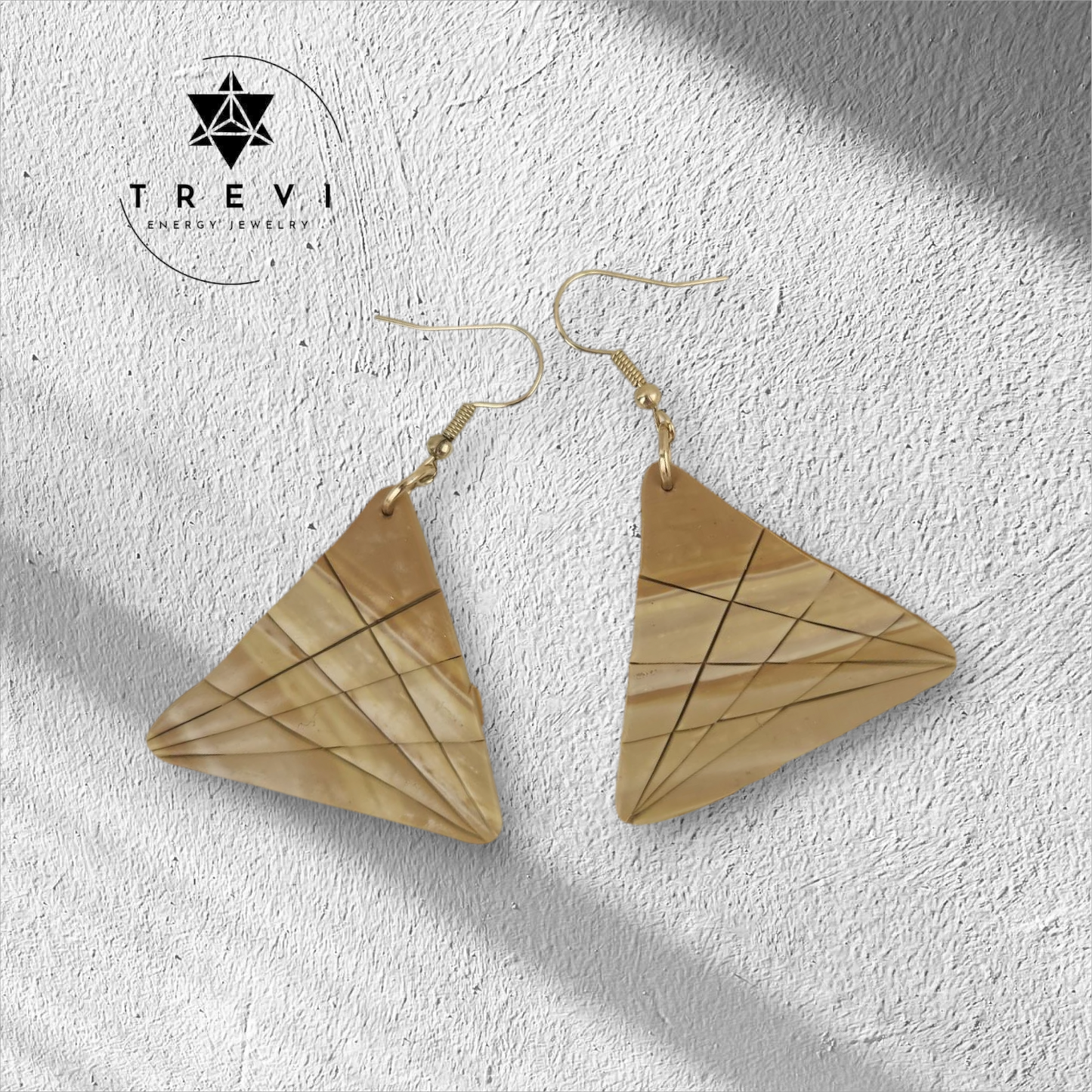 Triangle Grid Earrings
