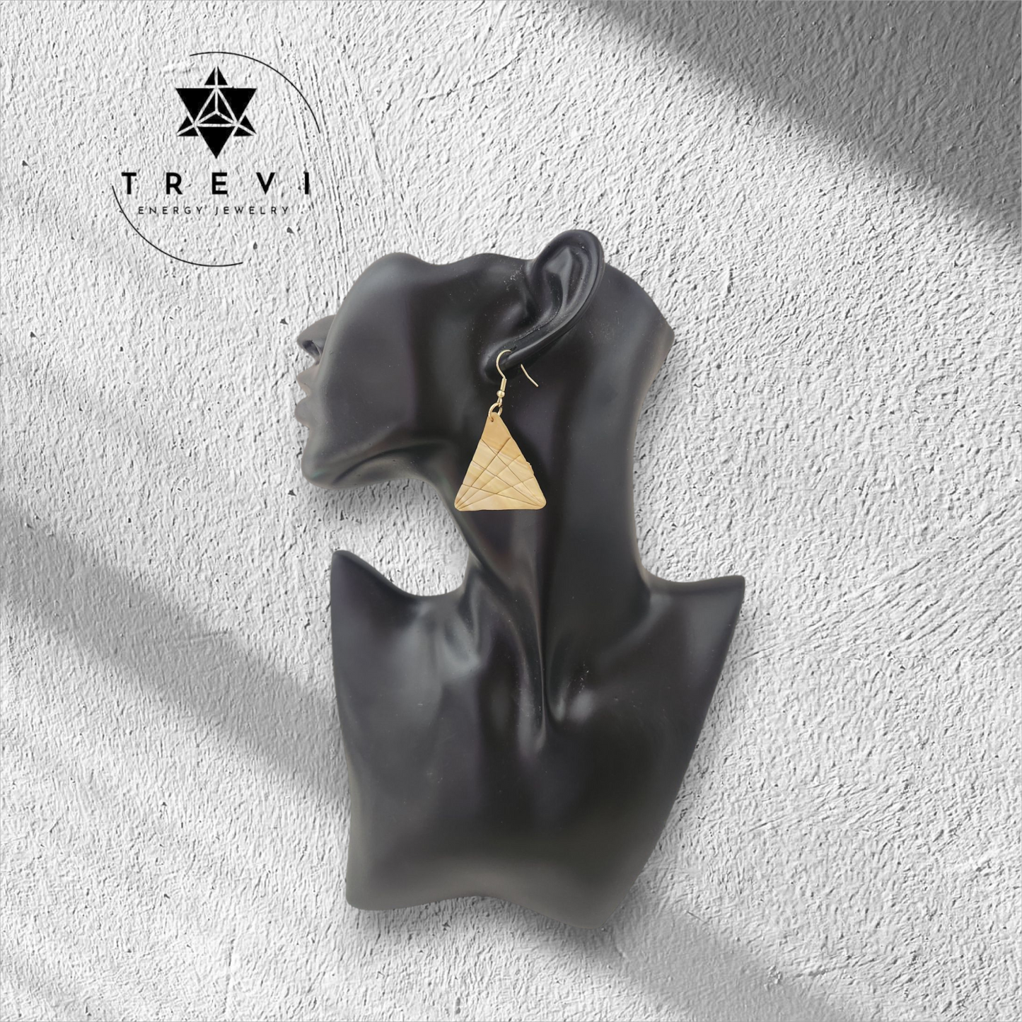 Triangle Grid Earrings