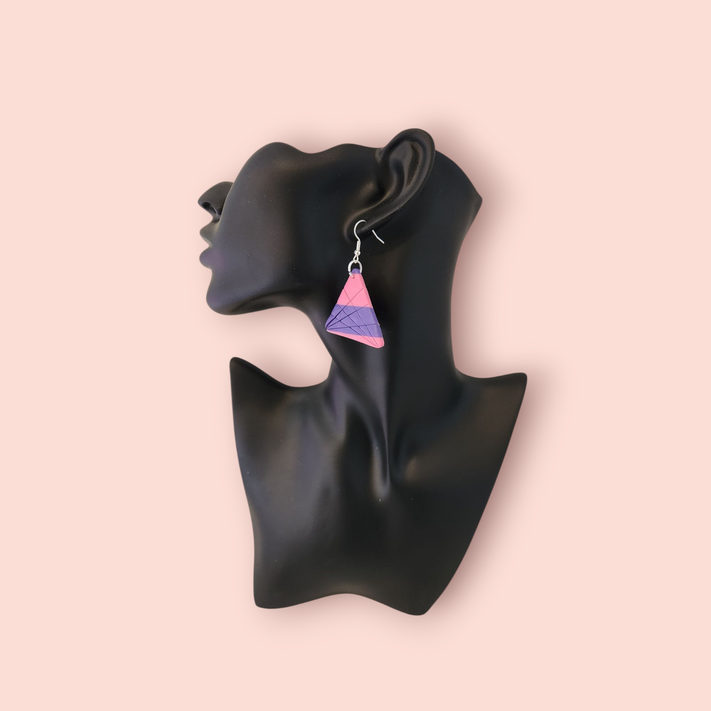 Triangle Grid Earrings