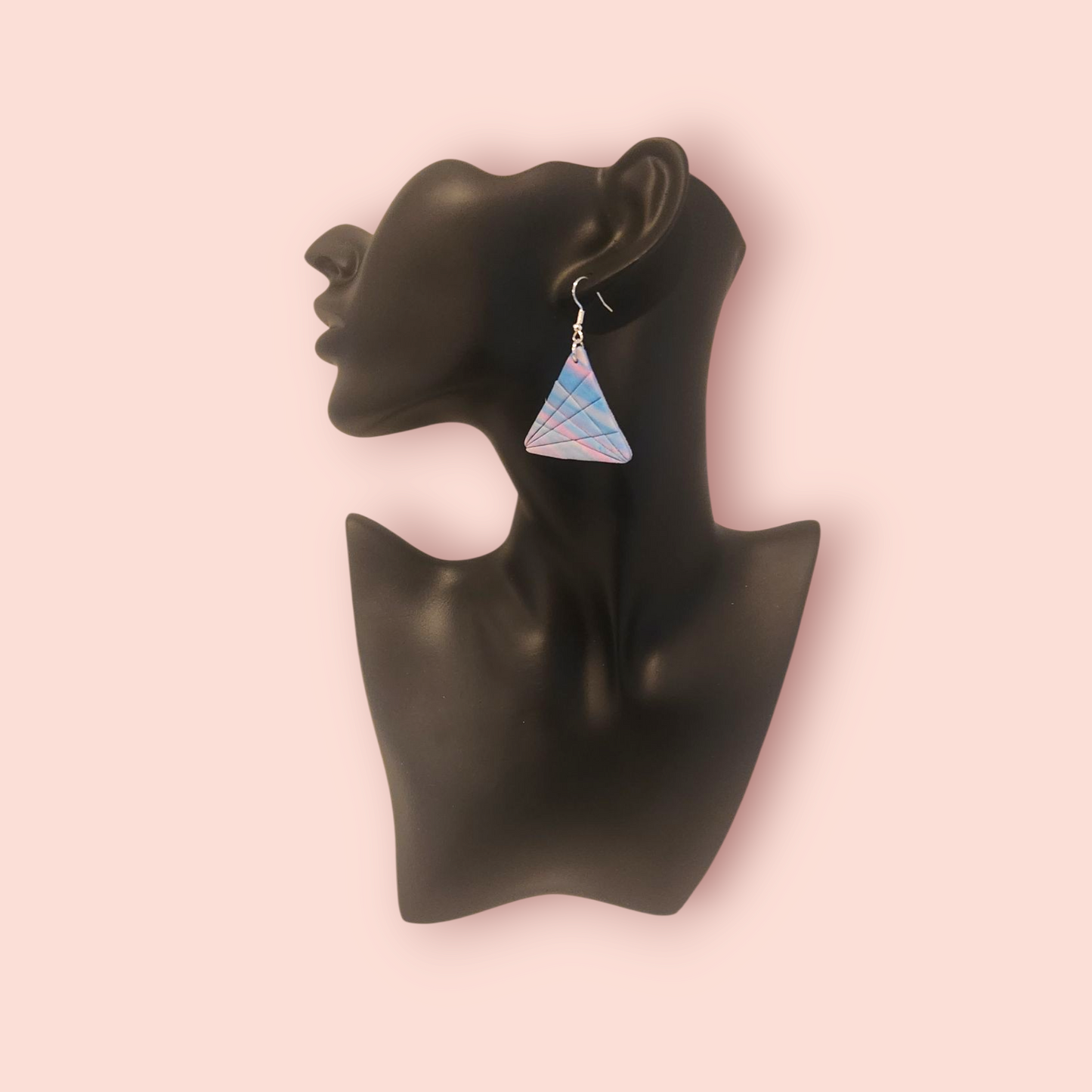 Triangle Grid Earrings