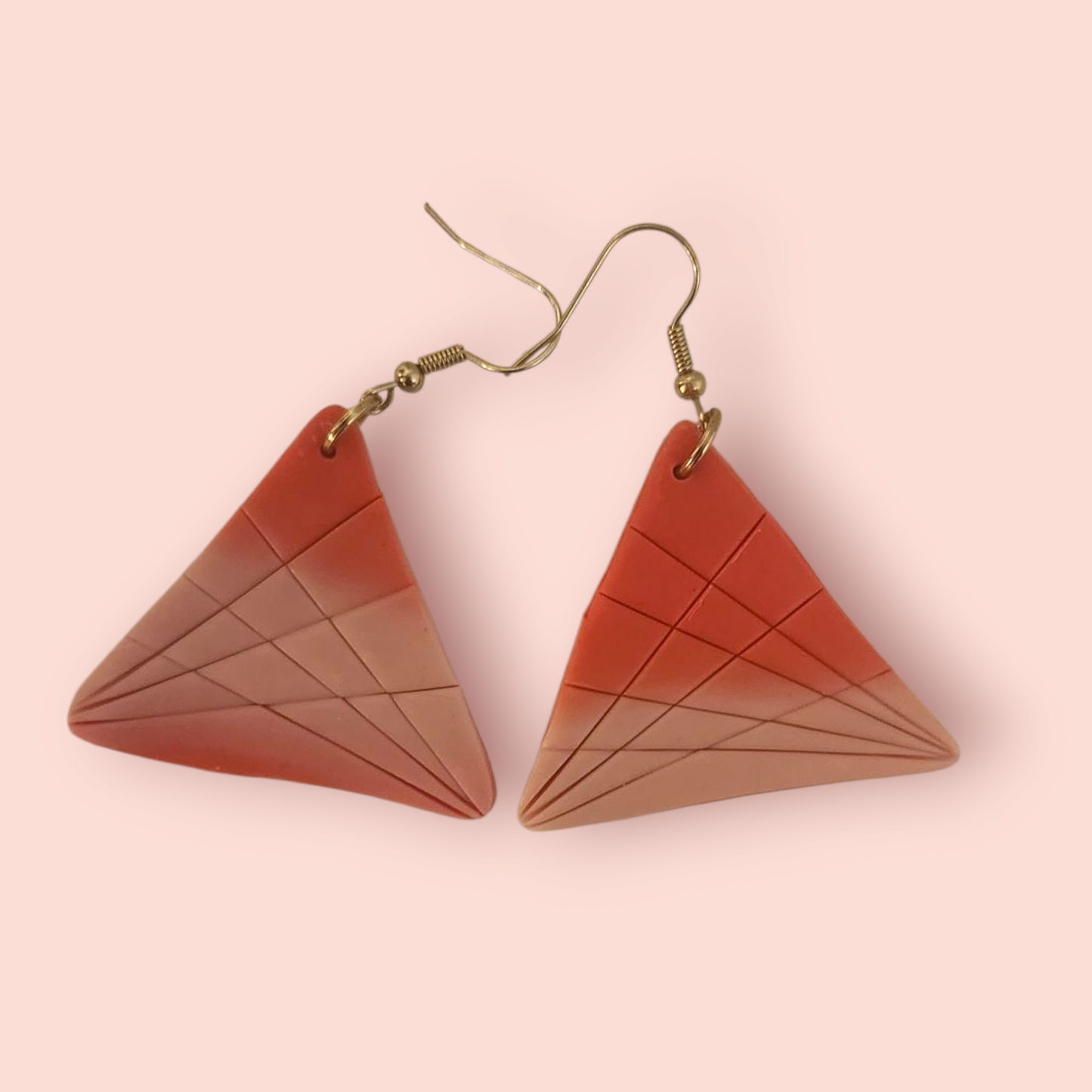 Triangle Grid Earrings