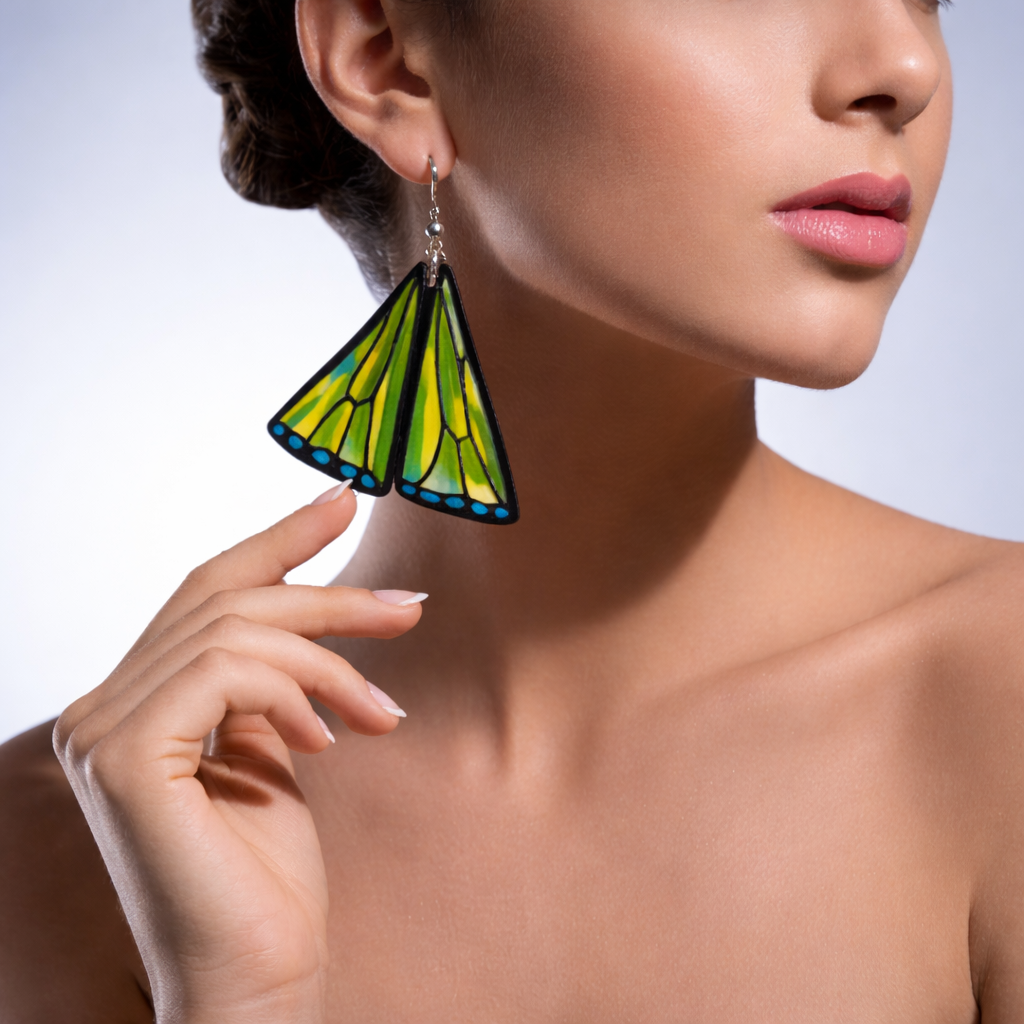 Meaningful butterfly earrings symbolizing growth and change